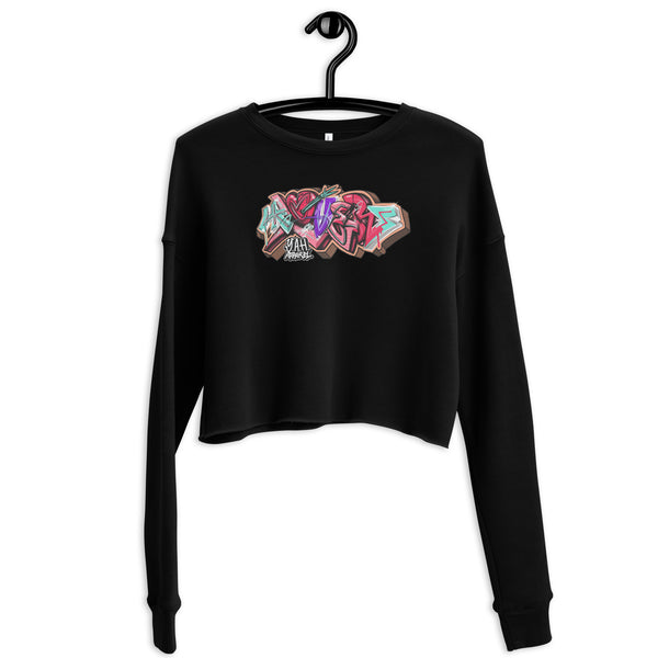 "Lover" Crop Sweatshirt