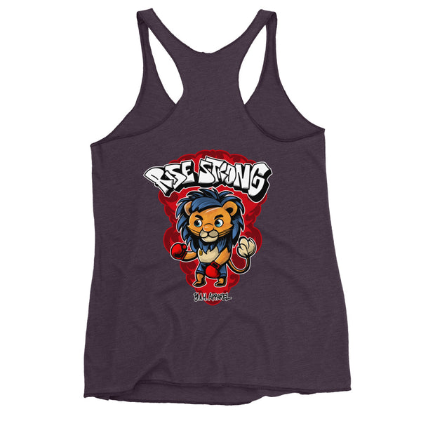 "Rise  Strong" Women's Racerback Tank