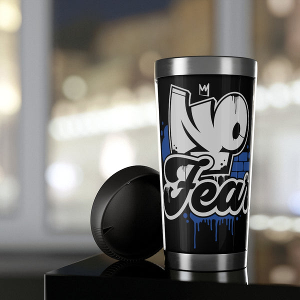 "No Fear" Stainless Steel Travel Mug