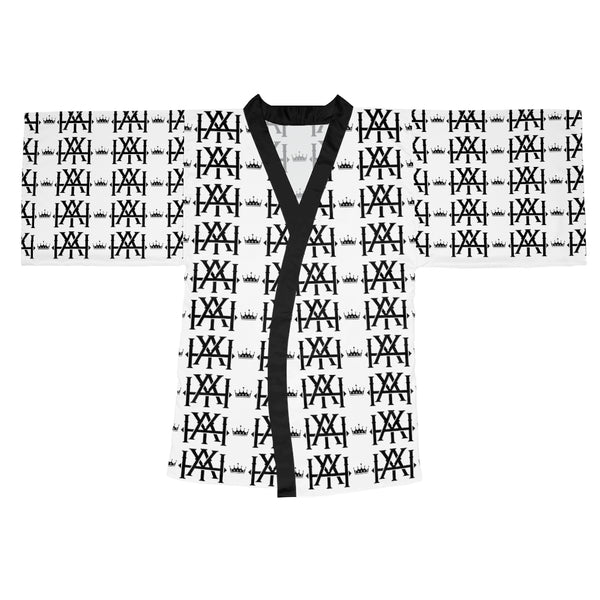 Monogram Long Sleeve Kimono Robe