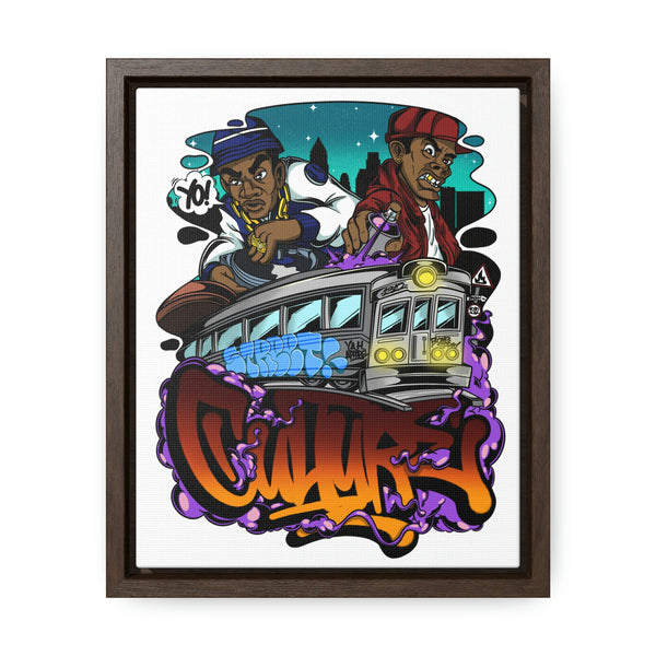 "Street Culture" Gallery Canvas Wraps, Vertical Frame