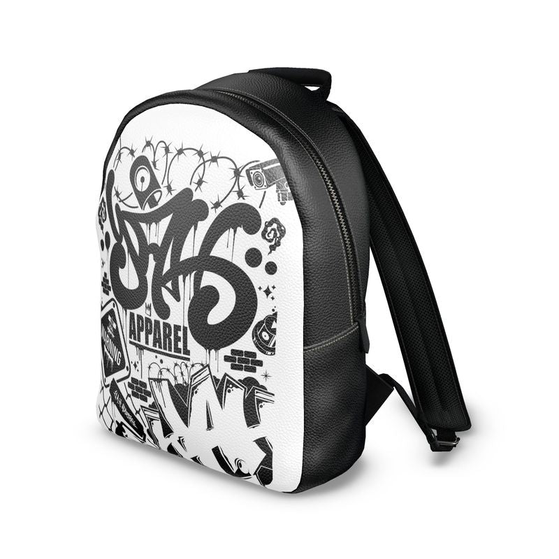 Panda Vandal Colville Leather Backpack