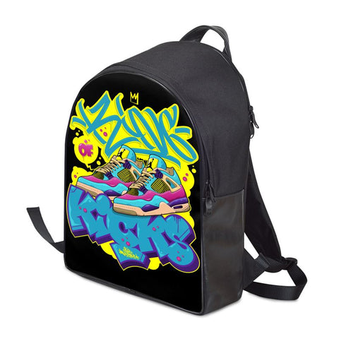 "King Of Kicks" Backpack In Signature Canvas