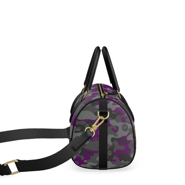 Purple Camo Mini Denbigh Duffle Bag