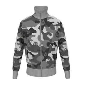 Snow Camo Men's Tracksuit Jacket