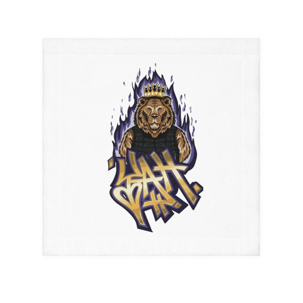 "King Y.A.H."  Face Towel