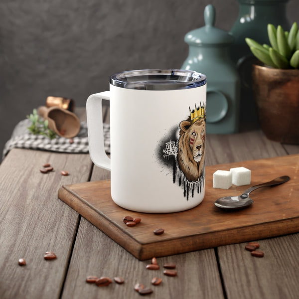 Y.A.H. King Insulated Coffee Mug, 10oz