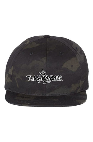 Y.A.H. Tag Multicam Black Premium Snapback