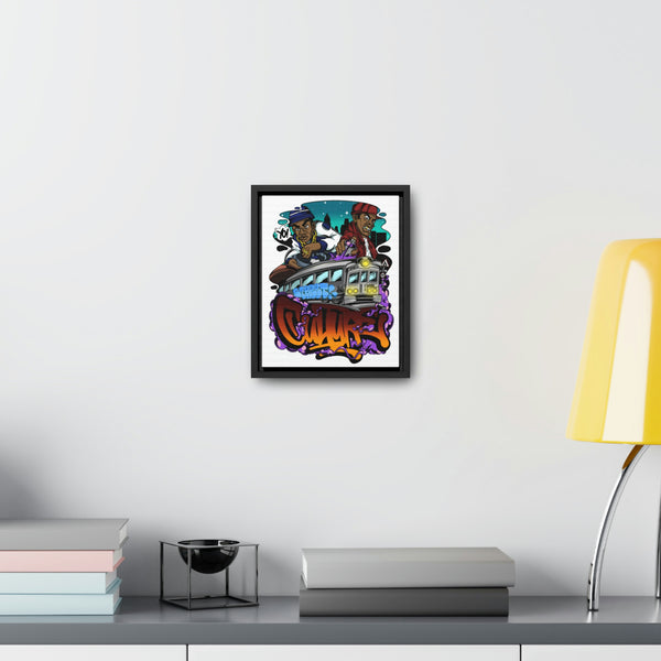 "Street Culture" Gallery Canvas Wraps, Vertical Frame