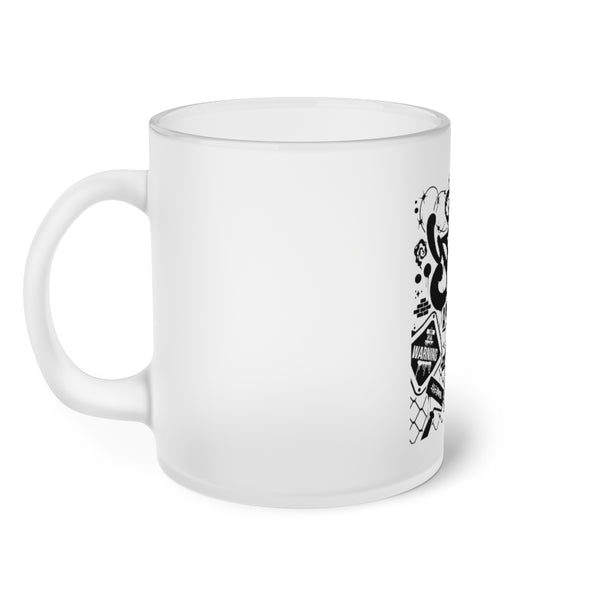 Y.A.H. Vandal Frosted Glass Mug