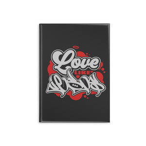 "Love Like Jesus" Hardcover Notebook with Puffy Covers