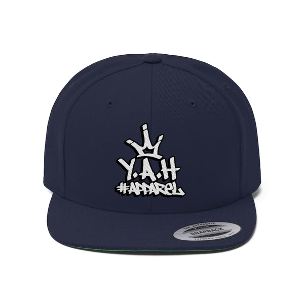 Y.A.H. Apparel Unisex Flat Bill Hat