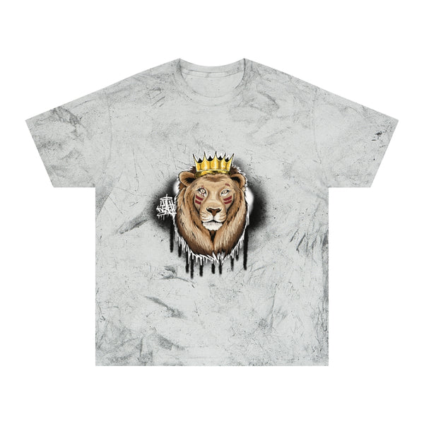 Unisex Warrior Lion  Color Blast T-Shirt