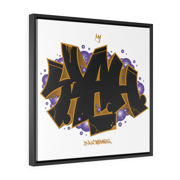 Y.A.H. Tag Gallery Canvas Wraps, Square Frame