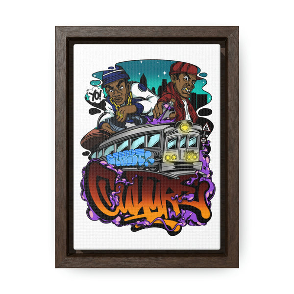 "Street Culture" Gallery Canvas Wraps, Vertical Frame