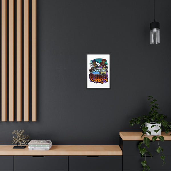 "Street Culture" Gallery Canvas Wraps, Vertical Frame