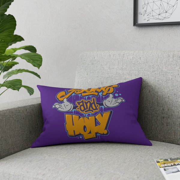 "Young And Holy" Broadcloth Pillow