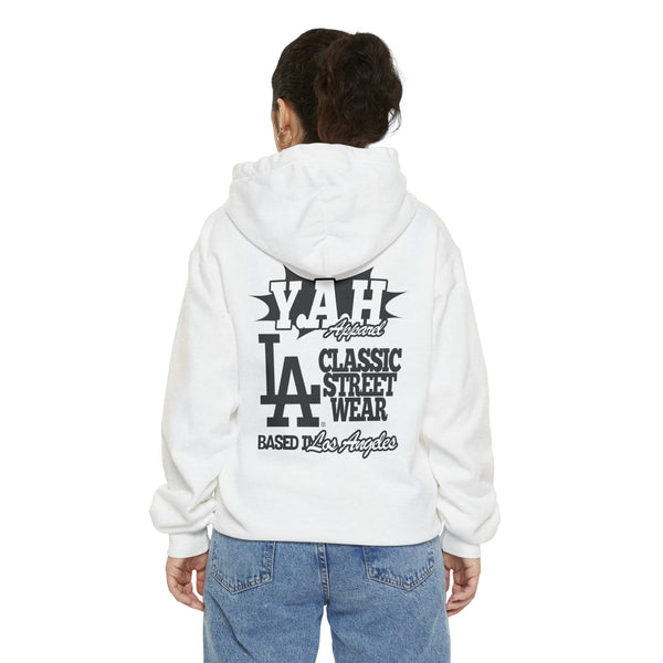 "Classic LA" Unisex Garment-Dyed Hoodie