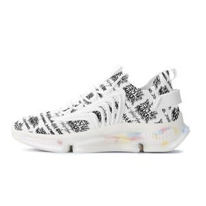 Y.A.H. Tagged To The Max React Sneakers - White