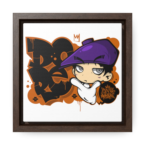 "Dope Anime" Square Frame Gallery Canvas Wrap