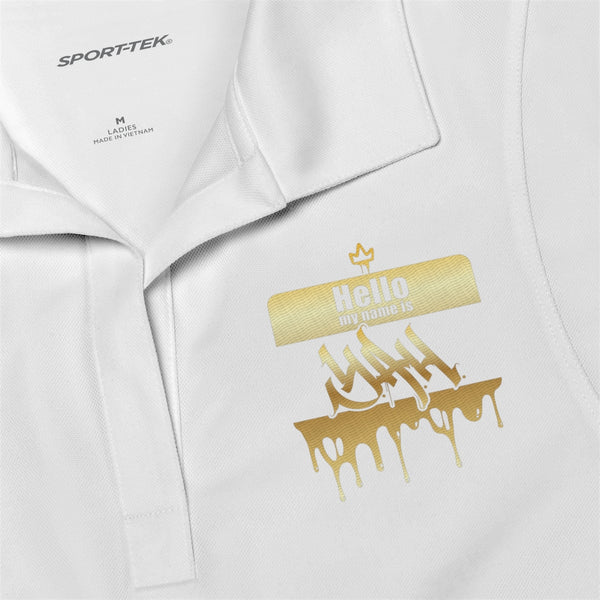 "Hello My Name Is" Women's Polo Shirt