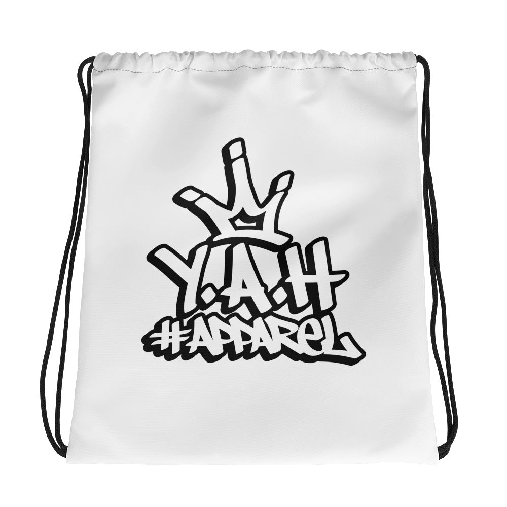Y.A.H. Apparel Drawstring Bag