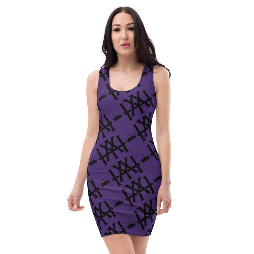 Monogram Fitted Dress