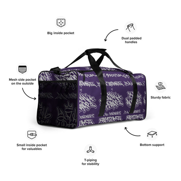 "All Of The Tags" Duffle bag