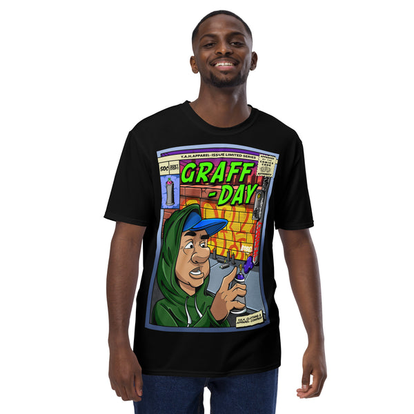Graff Day Comic Men's T-shirt