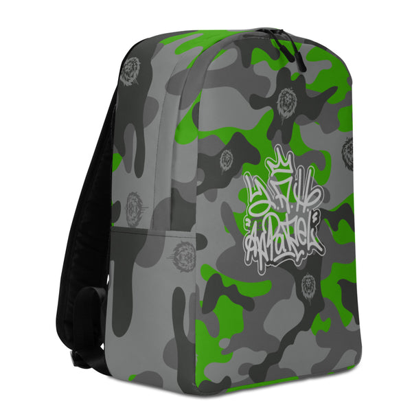 Green Camo Minimalist Backpack