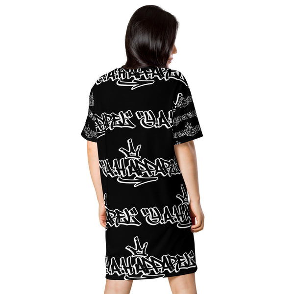 All Over Tag T-Shirt Dress