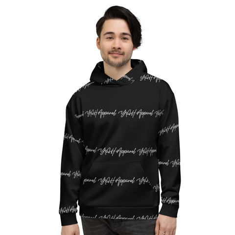 Signature Allover Tag Unisex Hoodie