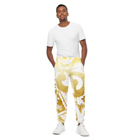 Gold Gradient Vandal Unisex Track Pants