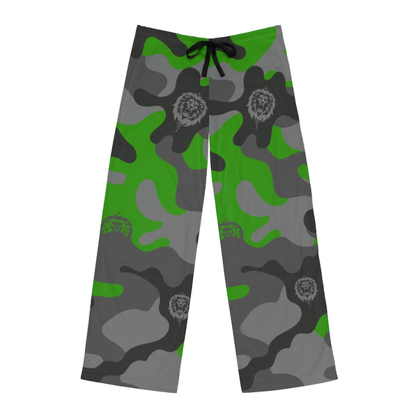 Men's Green Camo Pajama Pants