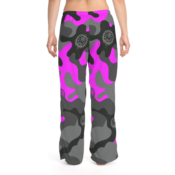 Women's Pink Camo Pajama Pants
