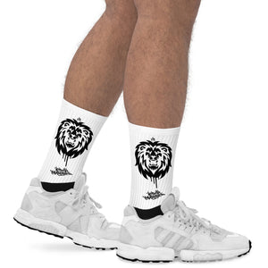 "House Of The Lion" Tagged Socks