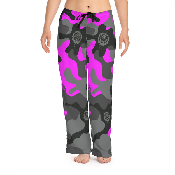 Women's Pink Camo Pajama Pants