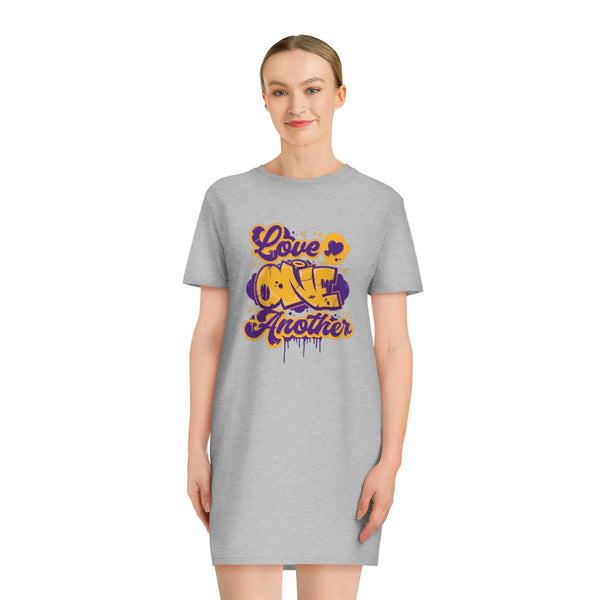 "Love What You Have" Spinner T-Shirt Dress