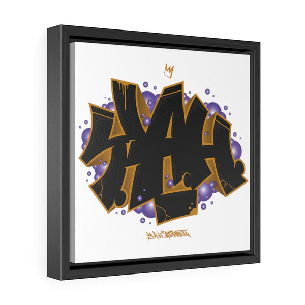 Y.A.H. Tag Gallery Canvas Wraps, Square Frame
