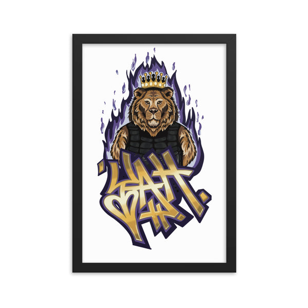 Y.A.H. Apparel Framed Poster