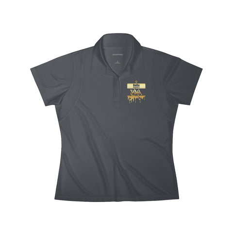 "Hello My Name Is" Women's Polo Shirt