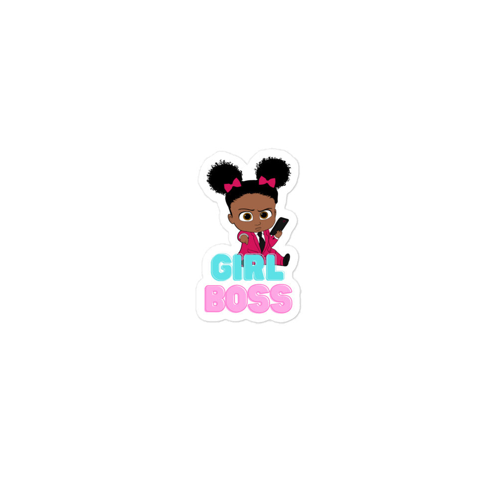 "Girl Boss" Bubble-free stickers