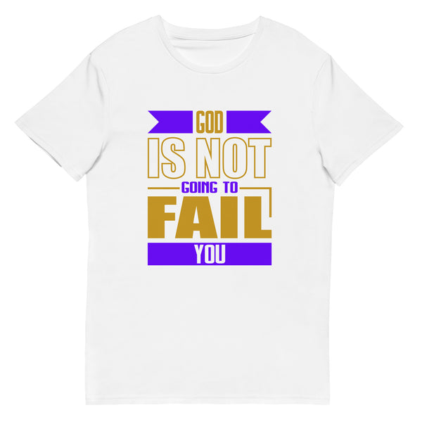 "God is Not Going To Fail You" Men's Premium Cotton T-shirt