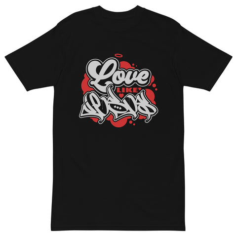 "Love Like Jesus" Men’s Premium Heavyweight Tee