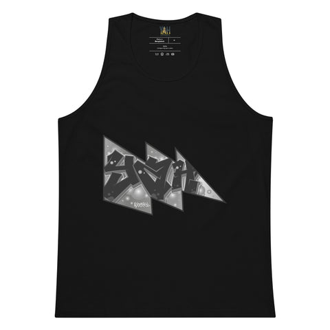 Gray Lighting Men’s Premium Tank Top