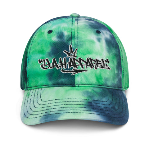 Y.A.H. Tagged Tie Dye Hat