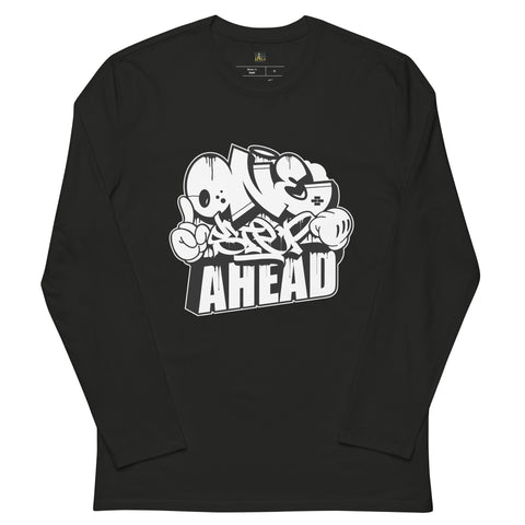 "One Step Ahead" Unisex Fashion Long Sleeve Shirt