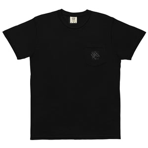 Graffiti Monogram Unisex Garment-Dyed Pocket T-shirt