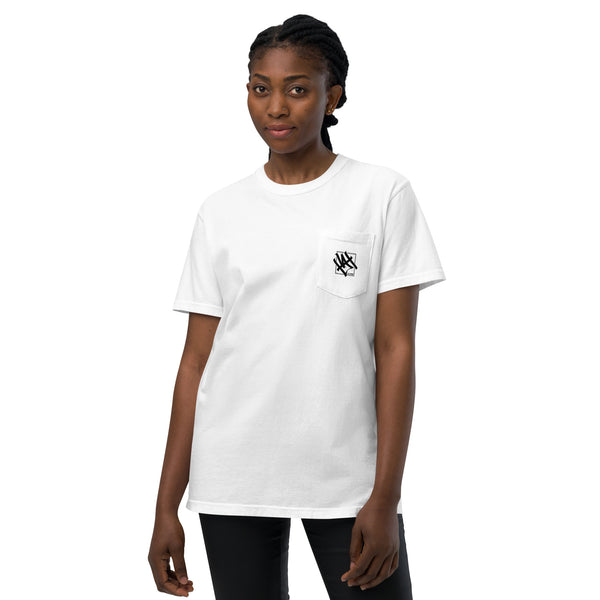 Graffiti Monogram Unisex Garment-Dyed Pocket T-shirt