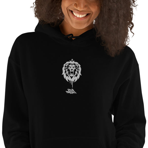 Embroidered "House Of The Lion"  Unisex Hoodie